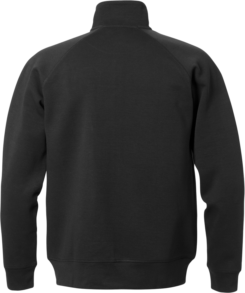 SWEATSHIRTJACKA 1756 DF SVART STL 2XL