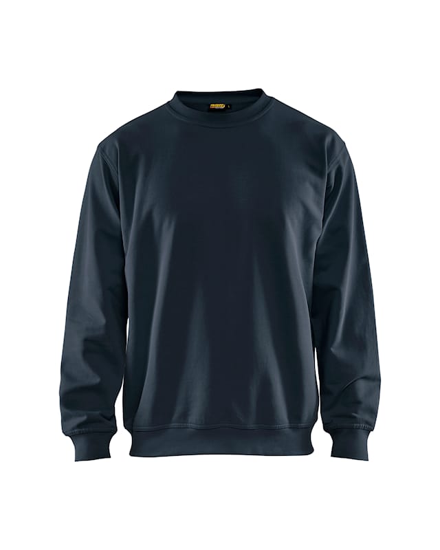 Sweatshirt Mörk Marinblå 4XL 100% cotton, french terry 3