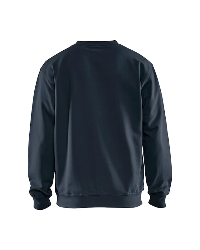 Sweatshirt Mörk Marinblå 4XL 100% cotton,  french terry   3