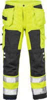 SOFTSHELLBYXA VARSEL 2083 WYH VARSELGUL/SVART STL C54