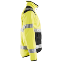Varseljacka Softshell Varselgul/Svart XXL