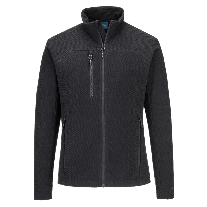 EV4 Texturerad Premium Fleece  Svart M