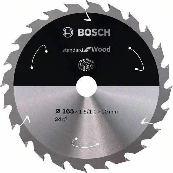 CIRKELSÅGKLINGA ACCU STD TRÄ 1 65X20X24T
