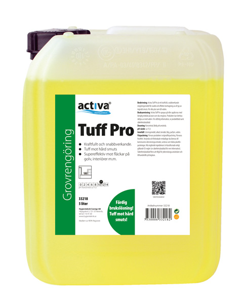 GROVRENGÖRINGSMEDEL TUFF PRO A CTIVA 5L