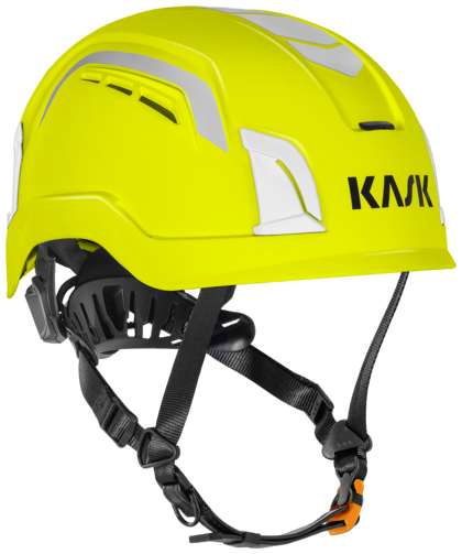 HJÄLM ZENITH X AIR HIVIZ KASK GUL