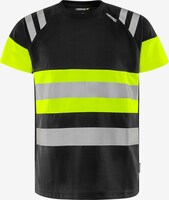 FUNKTIONS T-SHIRT VARSEL KL 1 7880 GPST GUL/SVART STL S