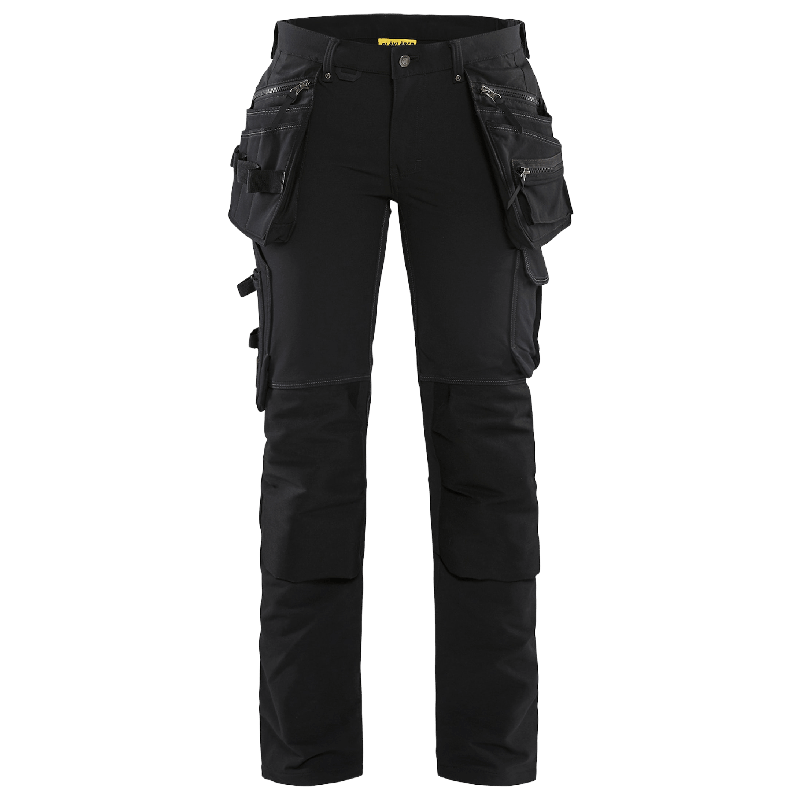 Hantverksbyxa 4-vägsstretch X1900 Dam Svart D20