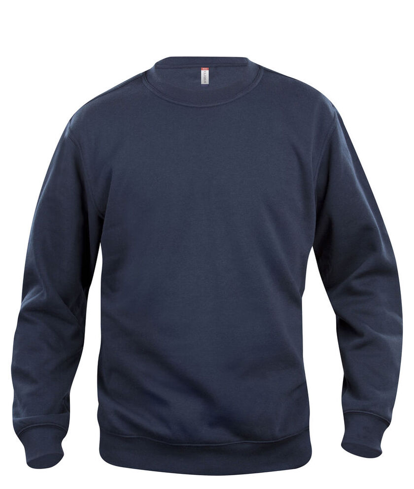 Basic Roundneck Mörk Marin 4XL
