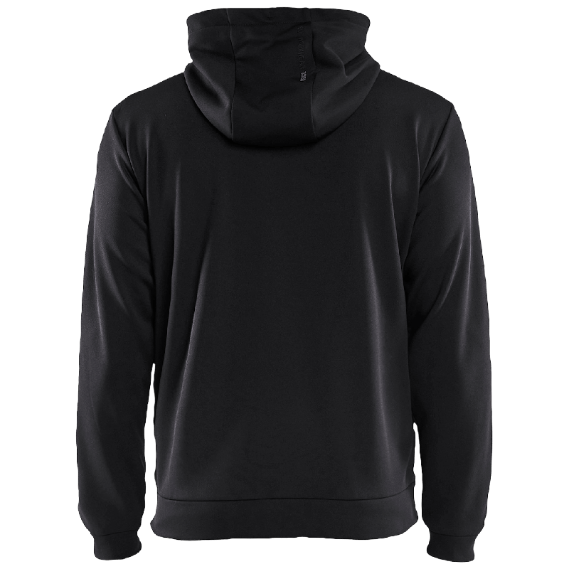 Huvtröja Full Zip Svart/Mörkgrå 4XL