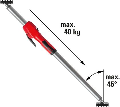Materialstötta STE150 90-150 cm