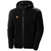 FIBERPÄLSHOODIE HERITAGE SVART XS