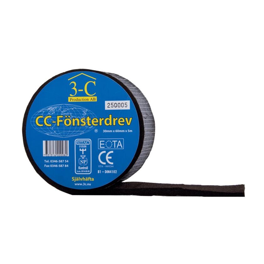 FÖNSTERDREV CC 30X60MMX5M SJÄLVHÄFT