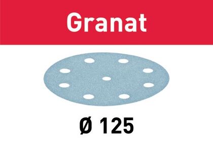 SLIPPAPPERSRONDELL STF GRANAT 125MM /90 K220 100ST