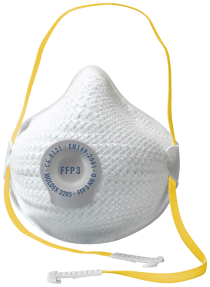 FILTRERANDE HALVMASK MOLDEX 32 05 FFP3 NR D-V M/L