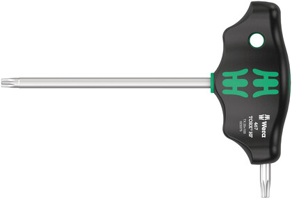 467 TORX® HF T-handtagsskruvme jsel med hållarfunktion, TX 25