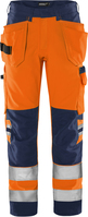 HANTVERKARBYXA 2641 GREEN KL 2 GPLU VARSELORANGE/MARIN C146