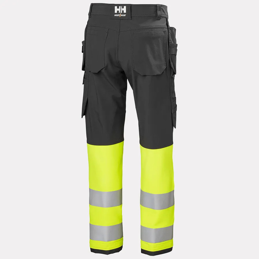 HANTVERKSBYXA 77427 ALNA 4X KL1 HIVIS GUL C68