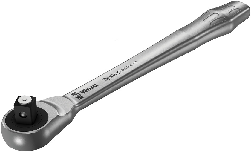8003 C Zyklop Metal-spärrhandt ag med genomgående fyrkant med