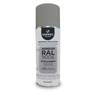 Industrial top coat Akryl RAL 9006 vitaluminium 400 ml
