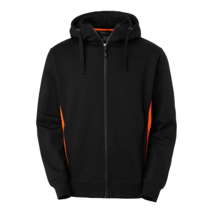 Franklin Zip Hood ora/bla M