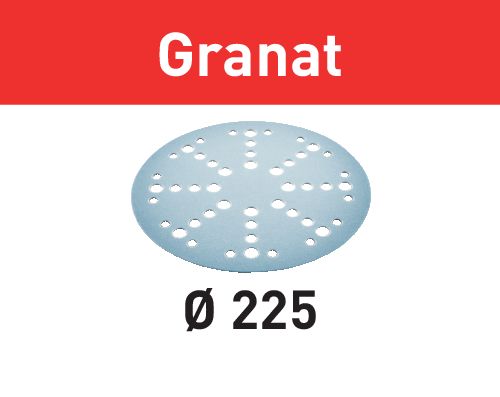 SLIPPAPPER GRANAT STF D225/48 P40 GR/25