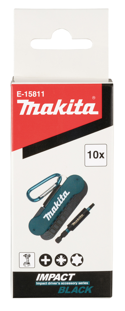 BITSATS E-15811 MAKITA IMPACT BLACK 10 DELAR