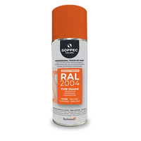 Industrial top coat Akryl RAL 2004 pure orange 400 ml