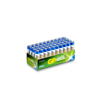 BATTERI ULTRA PLUS AAA 24AUP/LR03 1,5V GP 40-PACK