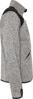 FLEECEJACKA 7451 PRKN GRÅ/SVART STL 3XL
