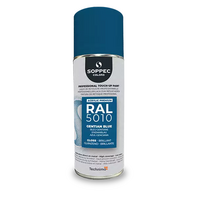 Industrial top coat Akryl RAL  5010 gentianablå 400 ml