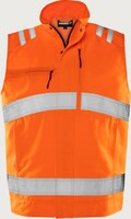 VÄST 5067 GREEN VARSEL KL 2 GPLU VARSELORANGE S