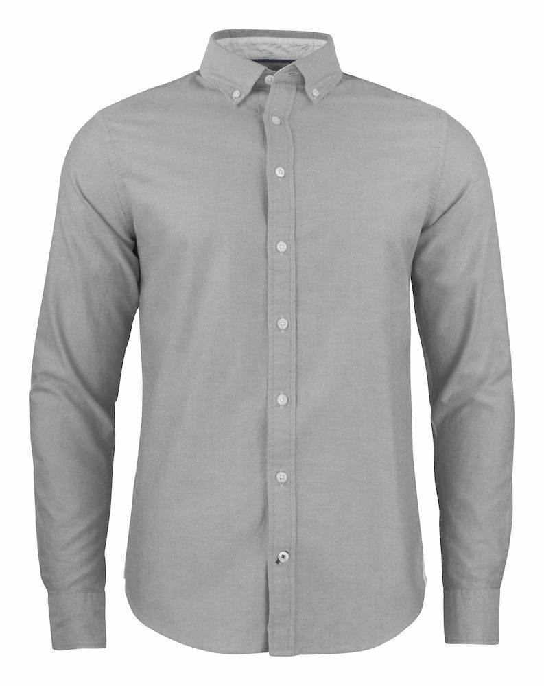 Skjorta 4XL grå Belfair Oxford Man Cutter & Buck