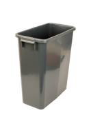 AVFALLSTUNNA 60 liter Antracit  590x560x280