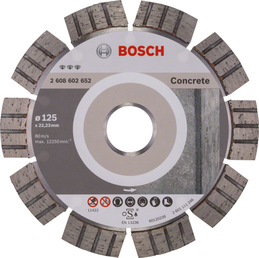 DIAMANTSKIVA 125MM BEST BETON