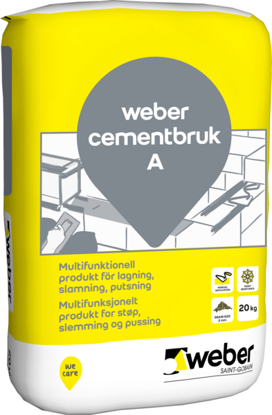 Cementbruk A 25kg Weber