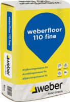 Avjämningsmassa FLOOR 110 FINE 20KG