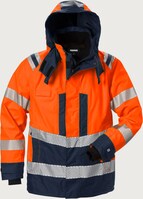 SKALJACKA VARSEL 4515 GTT VARSELORANGE/MARINBLÅ STL XS