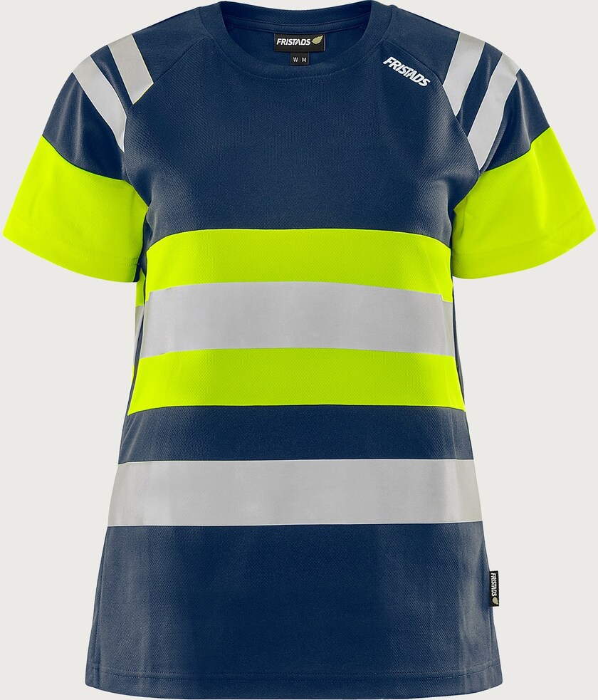 T-SHIRT 7880 GPST VARSEL KL 1 FUNKTION GUL/MARINSTL XS DAM