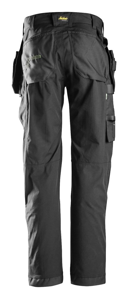 Golvläggarbyxa i Stretch Stl:1 24 Svart