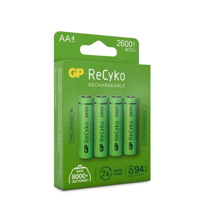 BATTERI GP Recyko 2GBW4 / AA