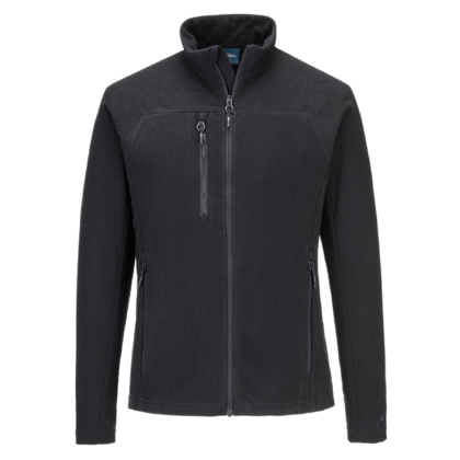 EV4 Texturerad Premium Fleece  Svart M