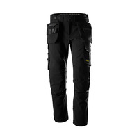 ARBETSBYXA STRETCH HF RW SVART STL: 44