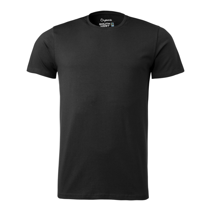 Norman ms rn GOTS black S SW T-SHIRT Modell:126