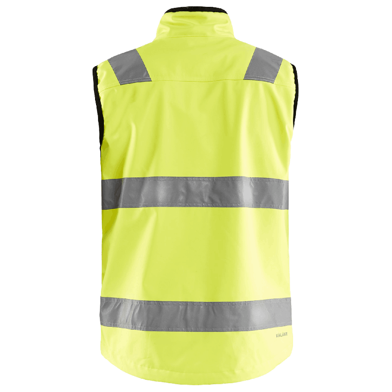Hi-Vis Softshellväst Varselgul XL