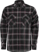 FLANELLSKJORTA 7421 MSF SVART STL 2XL