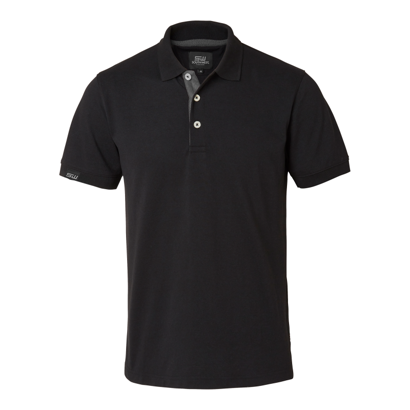 Weston Polo ms bla/grey XXL SW PIKE 325 bla/grey XXL