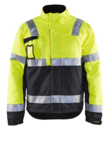 Varseljacka vinter Varselgul/S vart XXXL