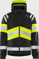 VARSEL GREEN SKALJACKA STRETCH KL 1 VARSELGUL/SVART