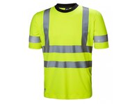 T-SHIRT ADDVIS KLASS 2 GUL L 4-VÄGS STRETCH