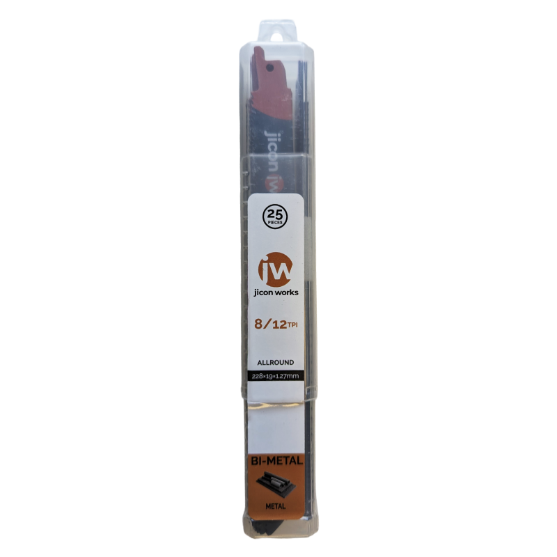 Tigersågblad Allround/Multi 8/12 TPI 228 mm, 25-pack